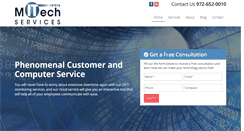 Desktop Screenshot of mitech-services.com